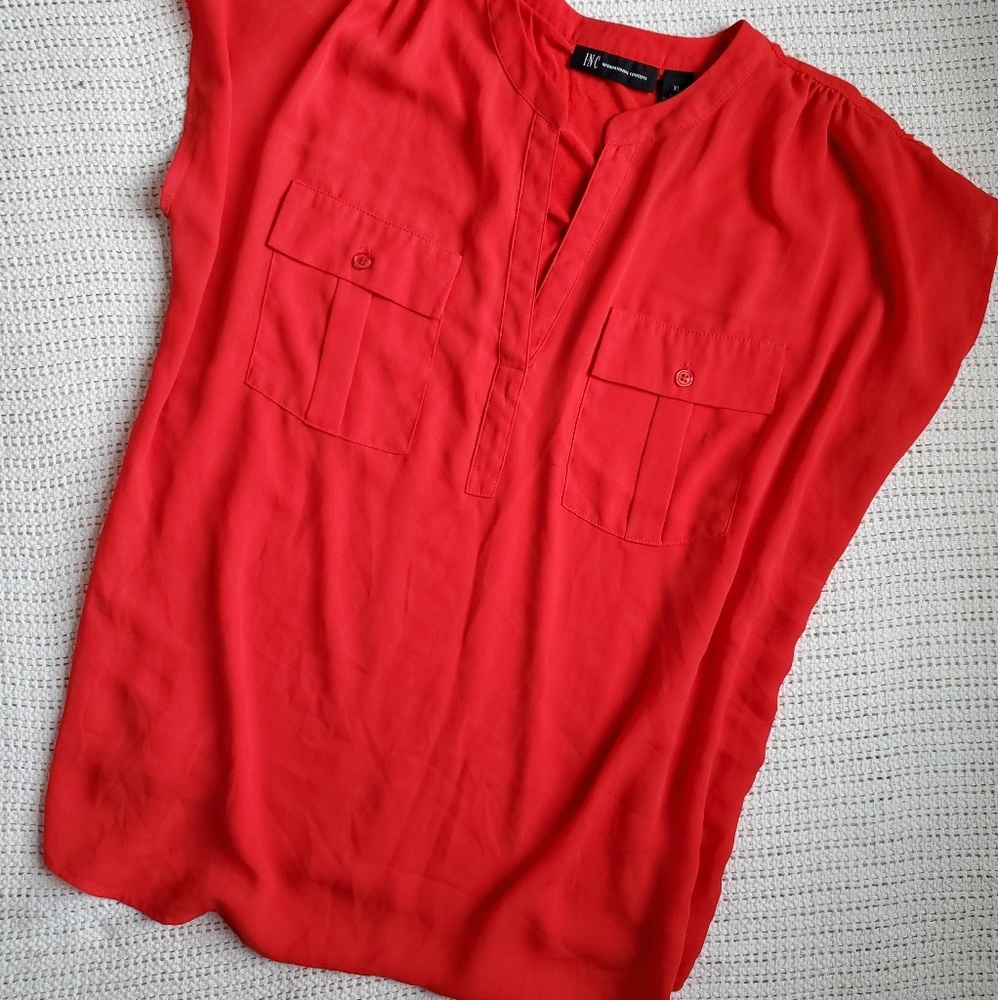 INC pink blouse